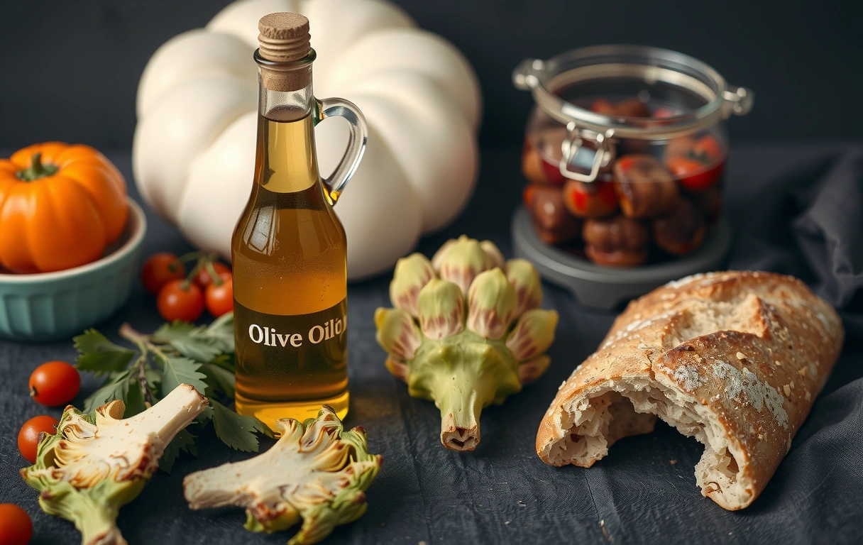 Ingredientes mediterráneos premium